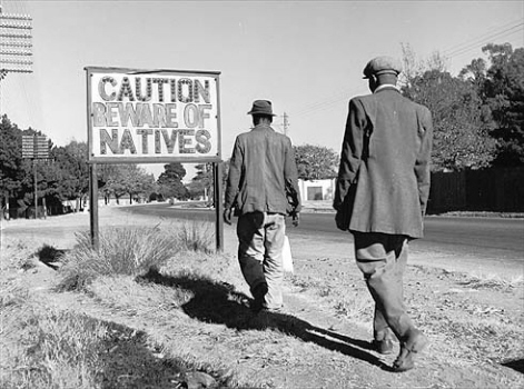 Caution_beware_of_natives South Africa apartheid